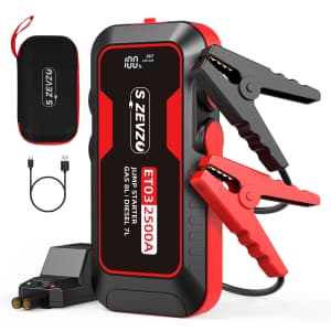 S Zevzo ET03 2,500A Jump Starter: $29 S Zevzo ET03 2,500A Jump Starter: $29