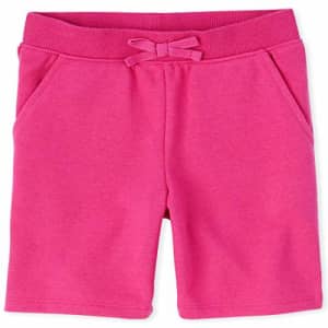 The Children's Place Girls' Active Short, Aurora Pink, XS (4) for $10
