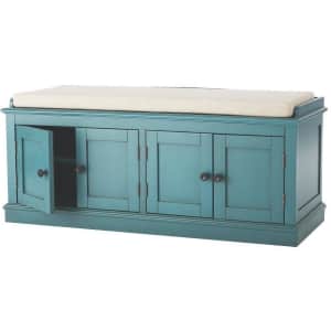 Home Decorators Collection Laughlin Storage Bench for $267 Home Decorators Collection Laughlin Storage Bench for $267