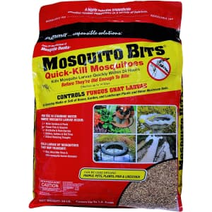 Summit 20-lbs. Quick-Kill Mosquito Bits for $97