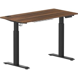 SHW 48" Electric Height-Adjustable Standing Desk for $200