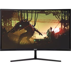 Acer EI322QUR Pbmiippx 31.5" 1440p Curved 165Hz FreeSync Monitor for $209