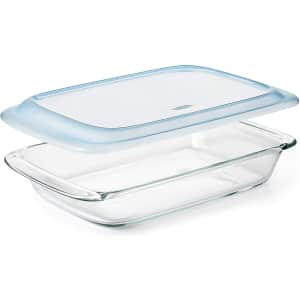 OXO Good Grips 3-Quart Glass Baking Dish w/ Lid for $16