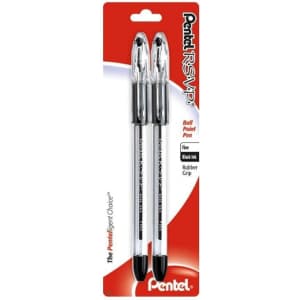 Pentel R.S.V.P. Ballpoint Pen 2-Pack: 91 cents via Sub. & Save