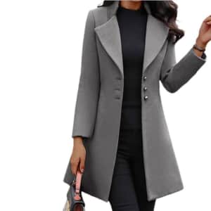 Women's Autumn/Winter Woolen Coat for $26 Women's Autumn/Winter Woolen Coat for $26