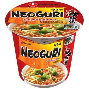 Nongshim Neoguri Spicy Seafood Noodle Soup Cup 6-Pack for $7.10 via Sub & Save