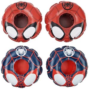 Swimways Marvel Spidey Floating Drink Holders, Inflatable Pool Cup Holders & Pool Party Supplies, for $9 Swimways Marvel Spidey Floating Drink Holders, Inflatable Pool Cup Holders & Pool Party Supplies, for $9