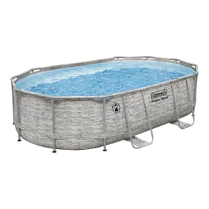 Coleman Power Steel 16x10-Foot Metal Frame Above Ground Pool Set for $278