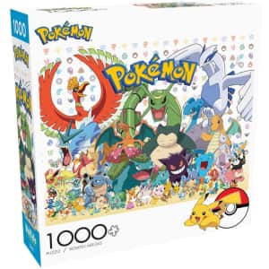 Buffalo Games Pokemon Fan Favorites 1,000-Piece Jigsaw Puzzle for $38