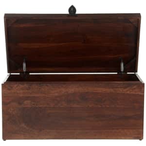 Home Decorators Collection Maldives Solid Hardwood Storage Coffee Table for $189 Home Decorators Collection Maldives Solid Hardwood Storage Coffee Table for $189