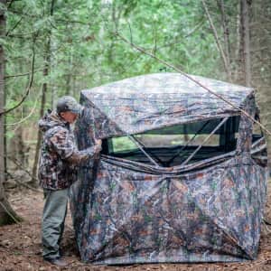 Tidewe 2-3 Person PRO Hunting Blind See Through for $100
