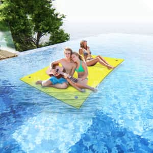 101" x 69.5" Floating Water Pad for $85
