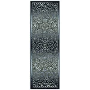 Maples Rugs Pelham Vintage Runner Rug Non Slip Washable Hallway Entry Carpet [Made in USA], 1'8 x for $20
