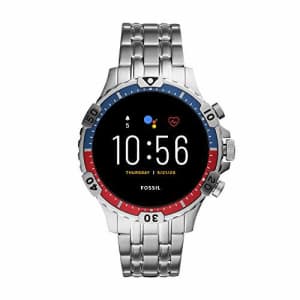 Fossil Gen 5 Garrett HR Heart Rate Stainless Steel Touchscreen Smartwatch, Color: Silver (Model: for $270 Fossil Gen 5 Garrett HR Heart Rate Stainless Steel Touchscreen Smartwatch, Color: Silver (Model: for $270