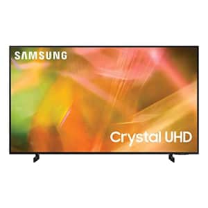 Samsung UN75AU8000 75 Inch 4K Crystal UHD Smart LED TV (2021) for $978