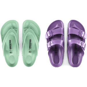 Birkenstock Women's Honolulu EVA & Arizona EVA Sandals: Both pairs for $50