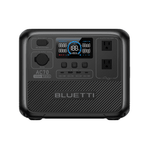 Bluetti AC70 1,000W Portable Power Station: $235