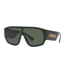 Versace Woman Sunglasses Black Frame, Dark Green Lenses, 0MM for $121