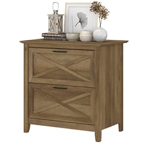 Bush Furniture Key West Lateral File Cabinet | 2 Home Office | Storage with Drawers, 30" W x 20" D for $193