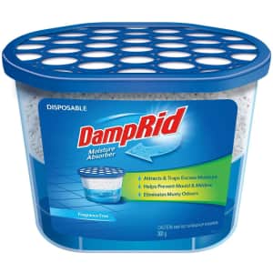 DampRid 10.5-oz. Unscented Disposable Moisture Absorber for $10