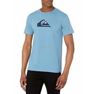 Quiksilver Men's Tee Shirt, Blue Heaven Comp Logo, S for $23