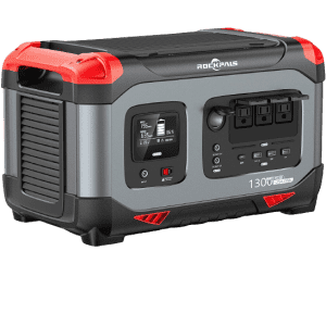 Rockpals 1,254.4Wh 1,300W Portable Power Station for $748