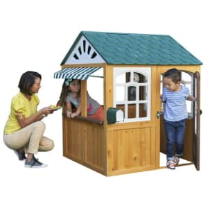 KidKraft Garden View Outdoor Wooden Playhouse for $209