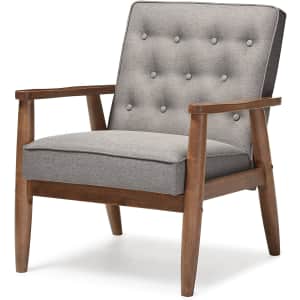 Baxton Studio Sorrento Mid-Century Modern Chair for $139 Baxton Studio Sorrento Mid-Century Modern Chair for $139