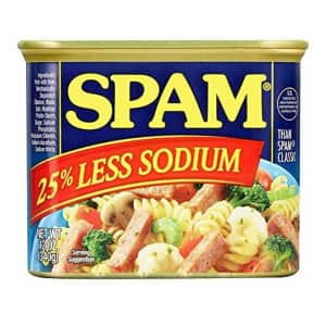 SPAM Reduced Sodium 12-oz. Can 12-Pack for $32 via Sub & Save