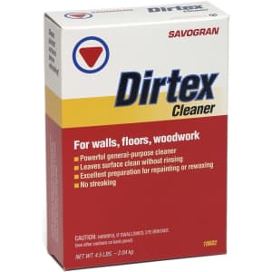Savogran Dirtex Powder Cleaner 4.5-lb. Box for $7 Savogran Dirtex Powder Cleaner 4.5-lb. Box for $7