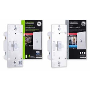 GE Enbrighten Z-Wave Plus Smart Light Switch Kit with QuickFit and SimpleWire, 3-Way Ready, Works for $52