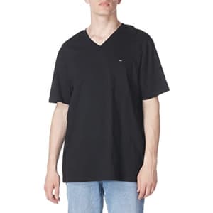 Tommy Hilfiger mens Tommy Hilfiger Men's Flag V Neck Tee T Shirt, Th Deep Black, X-Large US for $20 Tommy Hilfiger mens Tommy Hilfiger Men's Flag V Neck Tee T Shirt, Th Deep Black, X-Large US for $20