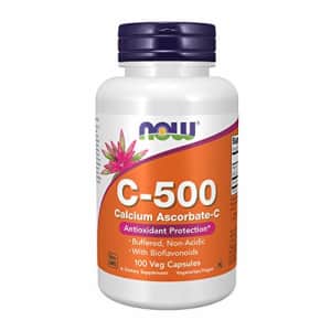Now Foods NOW Supplements, Vitamin C-500 Calcium Ascorbate, Antioxidant Protection*, 100 Capsules for $9