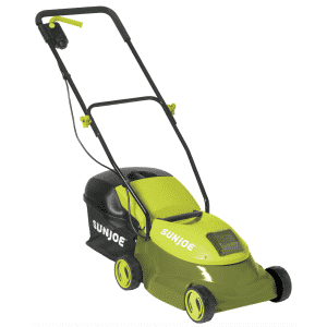 Sun Joe 28V Li-ion Cordless 14" Lawn Mower for $129