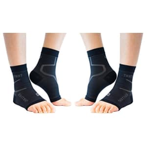 Thirty48 Plantar Fasciitis Socks, 20-30 mmHg Foot Compression Sleeves for Ankle/Heel Support, for $23