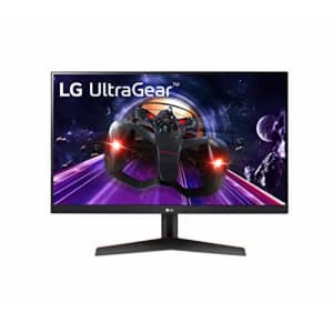 LG 24GN600-B Ultragear Gaming Monitor 24" Full HD (1920 x 1080) IPS Display, 1ms (GtG) Response for $140
