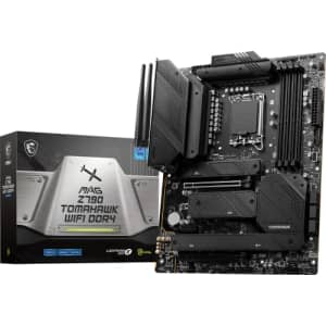 MSI MAG Z790 Tomahawk WiFi DDR4 Gaming Motherboard (Supports 12th/13th Gen Intel Processors, LGA for $172
