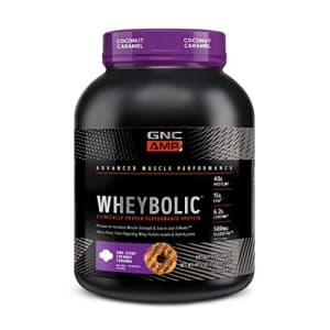 GNC AMP Wheybolic Protein Powder | Targeted Muscle Building and Workout Support Formula | Pure Whey for $70 GNC AMP Wheybolic Protein Powder | Targeted Muscle Building and Workout Support Formula | Pure Whey for $70