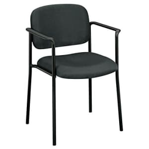 HON Scatter Guest Chair - Upholstered Stacking Chair with Arms, Office Furniture, Charcoal (HVL616) for $110