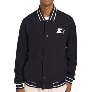 Starter Men's Secret Weapon Classic-Fit Varsity Jacket for $25