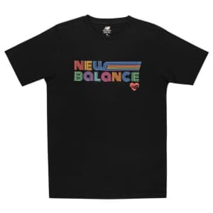 New Balance Men's NB Pride Graphic Tee for $19 New Balance Men's NB Pride Graphic Tee for $19