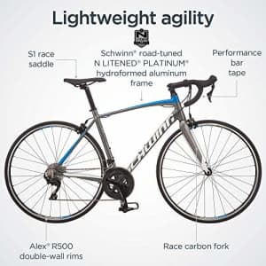 Schwinn Fastback Carbon Road Bike, Fastback AL105, 57cm/Extra Large Frame for $1,093