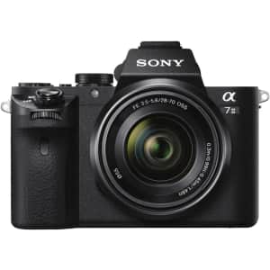 Sony Alpha a7 IIK E-mount Mirrorless Camera for $998