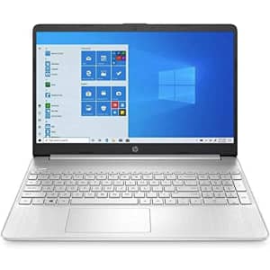 2021 HP 15.6" HD Thin and Light Laptop, AMD Athlon Gold 3150U Processor, 4GB RAM, 256GB SSD, HDMI, for $349