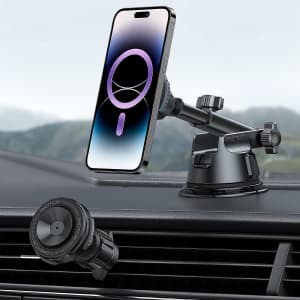 Omoton O-Mag DriveSafe Magnetic Phone Holder for $20