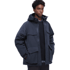 Uniqlo Men's White Mountaineering Hybrid Down Oversized Parka for $100