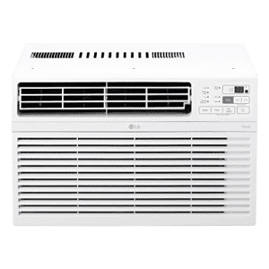 LG 8000 BTU Window Air Conditioners 2023 New Remote Control WiFi Enabled App Ultra-Quiet Washable for $349
