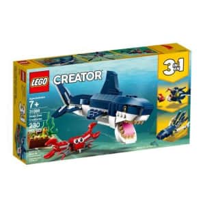 LEGO Creator 3-in-1 Deep Sea Creatures Kit for $10