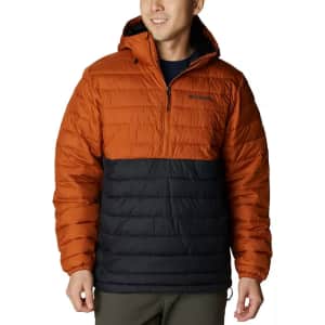 Columbia Men's Powder Lite Water-Resistant Quilted Puffer Anorak for $85