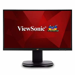 ViewSonic VS2412-H 24 Inch 1080p IPS Monitor with Advanced Ergonomics, Blue Light Filter, Mega for $111
